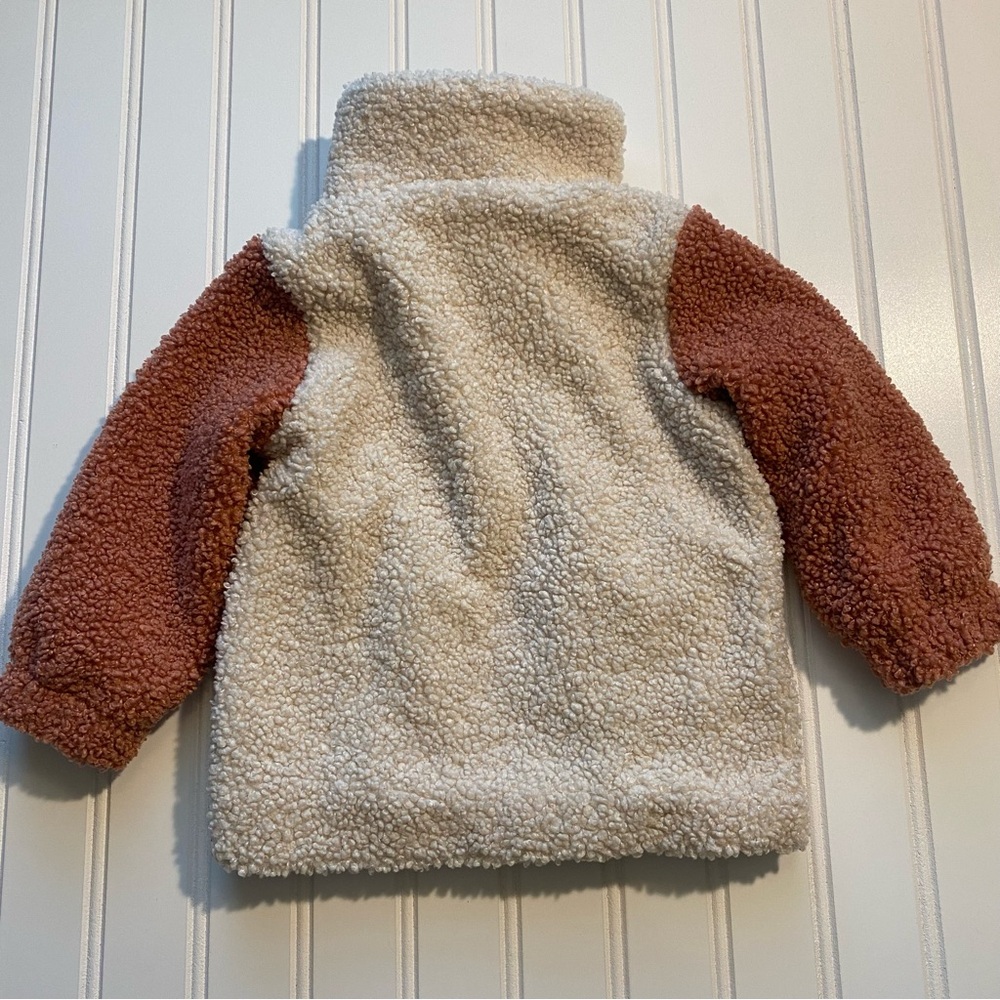 H&M Sherpa Color Block Jacket - Picture 6 of 6